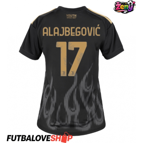 Dres Juventus Kerim Alajbegovic #17 Tretina pre Ženy 2026-27 Krátky Rukáv